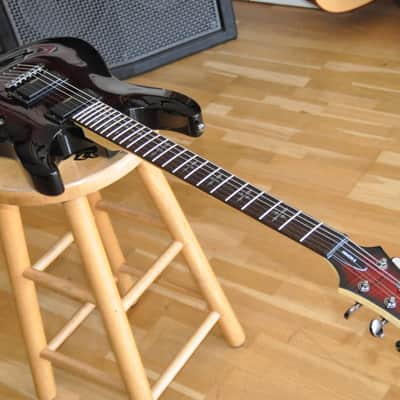 SCHECTER Demon 6 Crimson Red Burst / Demon-6 / WI21053588 image 3