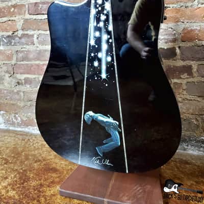 Keith Urban Ltd Edition Night Star Acoustic/Electric Guitar w/ Deluxe Leather Case (2010s, Black) image 1