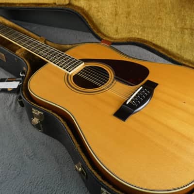 Yamaha L12-5A 12-String Acoustic Guitar MIJ w/ Original Hard Case image 24