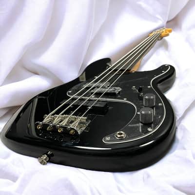 Fender Tony Franklin Unlined Fretless Precision, Black / Ebony *IN STOCK* image 4