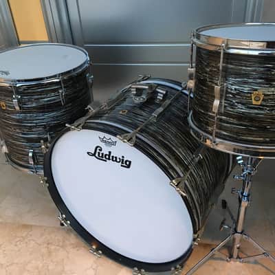Ludwig 1965 Black Oyster Pearl image 3
