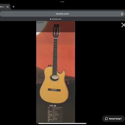 Chet Atkins signed Vantage VTC-40 1996 - Honey Gold/Red “A piece of history” image 14
