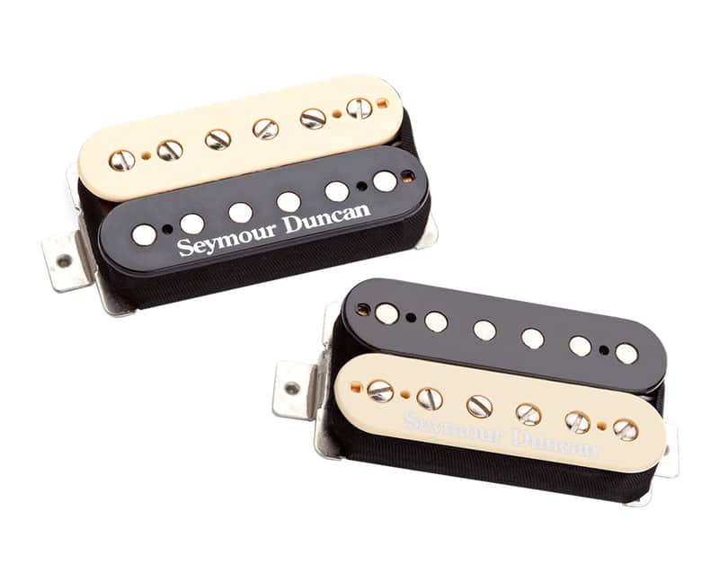 Seymour Duncan Pearly Gates Humbucker Pickup Set - Zebra - Open Box image 1