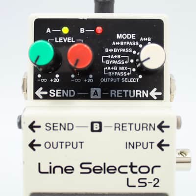 Boss LS-2 Line Selector Guitar Pedal I9D4572 image 3