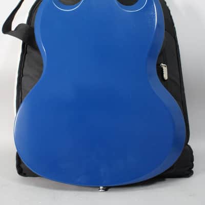 2011 Gibson Melody Maker SG Satin Blue w/ Gig Bag image 4