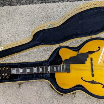 Very nice Carved Top 16" Archtop Acoustic/Electric Spruce & Maple Guitar + Case image 9