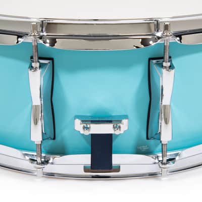Yamaha Stage Custom 14"x5.5" Birch Snare - Matte Surf Green image 5