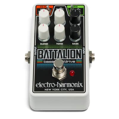 Electro-Harmonix Nano Battalion Bass Preamp & Overdrive Pedal — Analog MOSFET Drive & EQ image 5