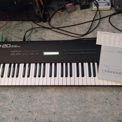 Roland U-20 61-Key RS-PCM Synthesizer 1989 - 1992 - Black