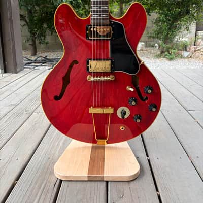 Gibson ES-345 Collector Grade 1970 Orange Label Cherry Red w/ Orig. Case image 1