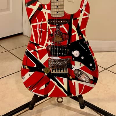 Eddie Van Halen Tribute Guitar Build, Frankenstein, Frankenstrat, EVH image 2