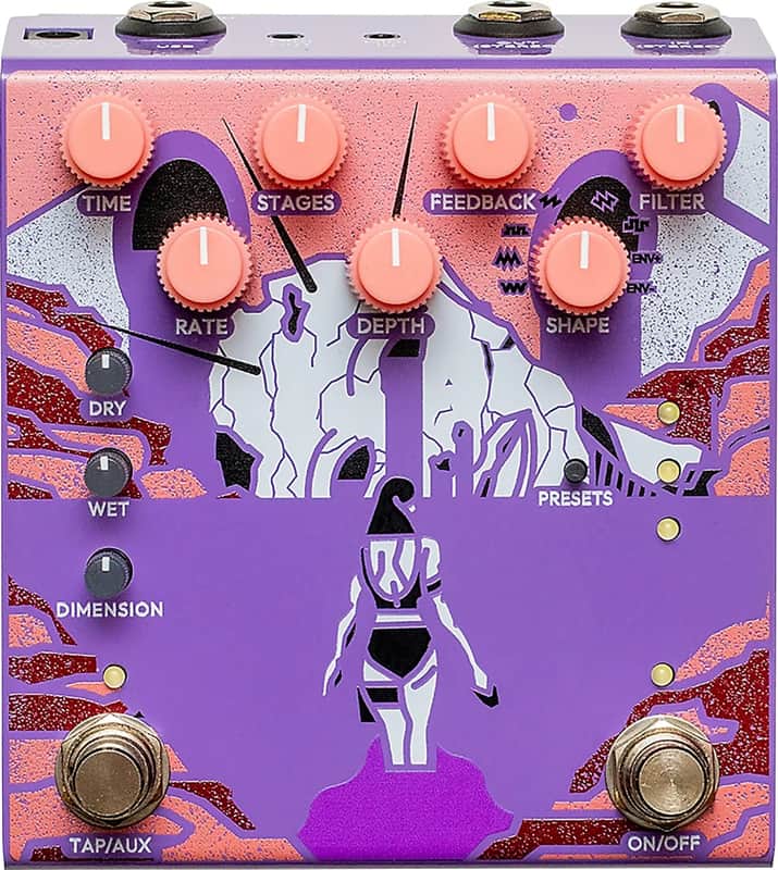 Old Blood Noise Endeavors Bathing Liminal Delay Effects Pedal, Orchid image 1