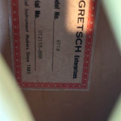 Gretsch Doble Anniversary 6118 - 2001 image 6