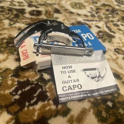 Hamilton KB19A Fast Action Capo 2010s - Chrome image 1