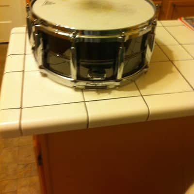 Pearl  Sensitone Elite Brass 14x6.5 snare drum image 1