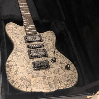 Ibanez NDM1 Noodles Signature 2003 in Taped Stained Gray with Original Case (NOS) image 1