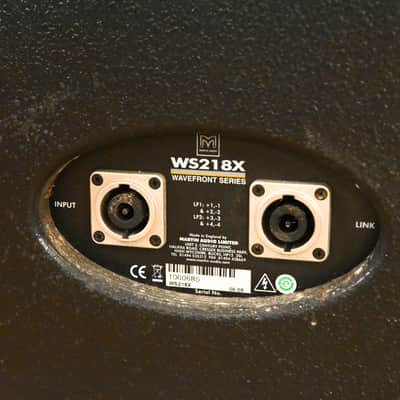 Martin Audio WS218X Dual 18" Passive Subwoofer Speaker System CG01ZPE *ASK FOR SHIPPING* image 9