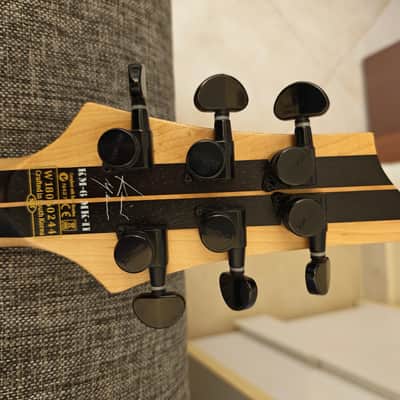 Schecter Keith Merrow Signature KM-6 Mk-II with Fishman Fluence Pickups 2018 - 2019 - Natural Pearl image 7