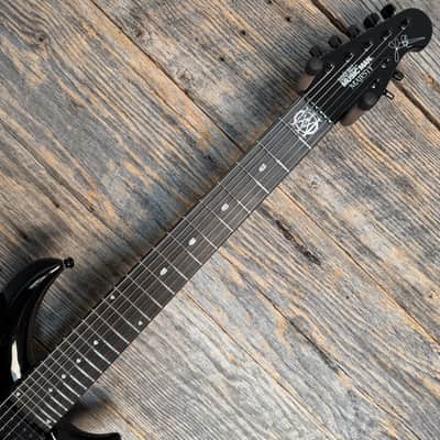 Ernie Ball Music Man Majesty 7 7-String Electric Guitar - Dark Side w/Ebony FB image 3