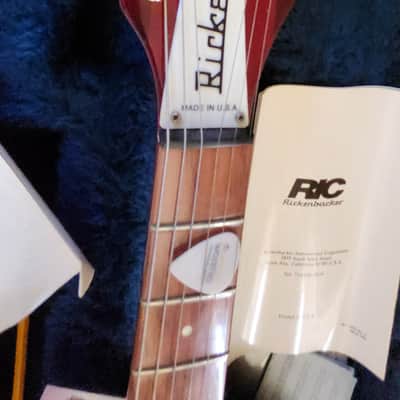 Rickenbacker 330 1998 Fireglo 6 string image 8