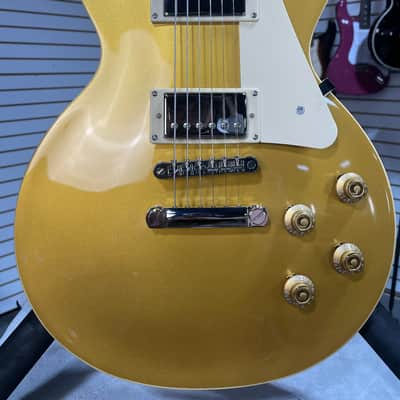 Epiphone Les Paul Standard 50s Electric Guitar - Gold w/Gig Bag & PLEK*D #504 image 2