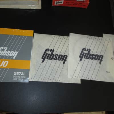 Vega,GHS,Mapes,Gibson,Black Diamond Tenor Banjo Strings/3 New'Old Stock' Sets + 10 Miscellaneous Strings 1950s to 2000s image 9