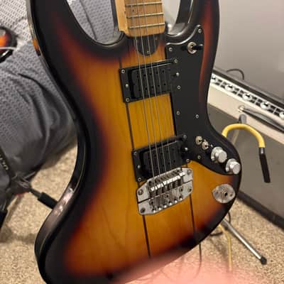Fury Baritone guitar rare one off build 1984 all original image 4