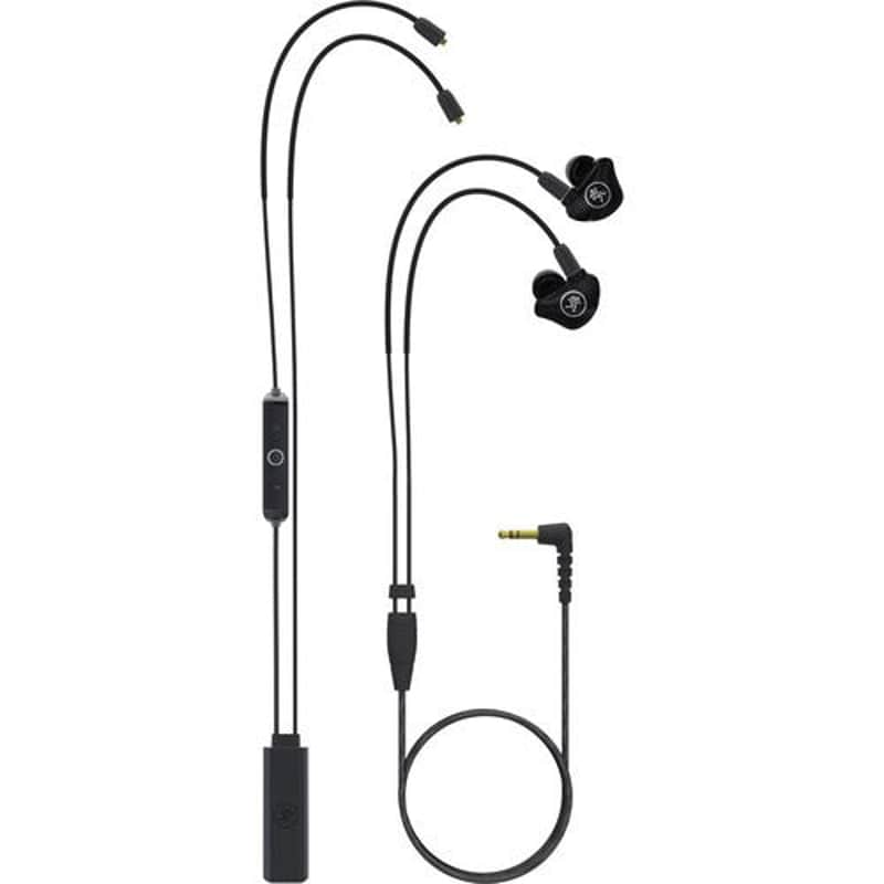 Mackie MP-120 BTA Single Dynamic Driver Professional In-Ear Monitors with Bluetooth¨ Adapter image 1