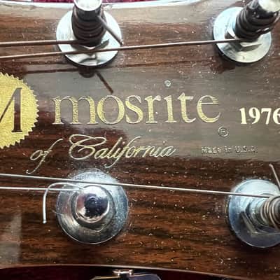 Mosrite Brass Rail 1976 - Black image 5