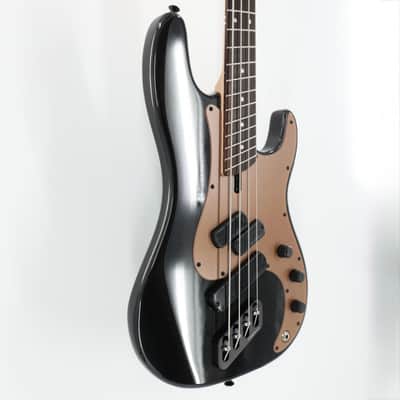 Dingwall SP1 4 Multi-Scale 4-String Bass w/ Padded Gig Bag - Gloss Metallic Black image 2