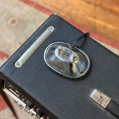 1969 Drip Edge Fender Twin Reverb Amp Modified with Blackface Panel image 2