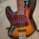 Fender Standard Jazz Bass Left Handed Upgrade Model 60th Anniversary (2006-2008) w/Hipshot & Mass Bridge