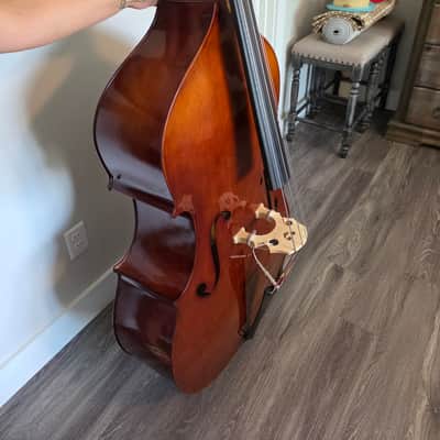 Gollihur Estle Louis LIV (54) double bass - Hand Carved Model 2000-current - Spruce top, Maple back & sides image 8