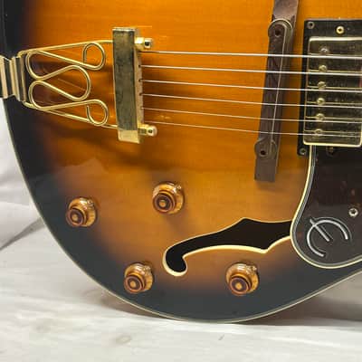 Epiphone Joe Pass Emperor-II Hollow Body Electric Guitar with Case image 6