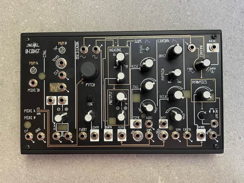 Make Noise 0-Coast Patchable Synthesizer 2008 - Present - Black image 1