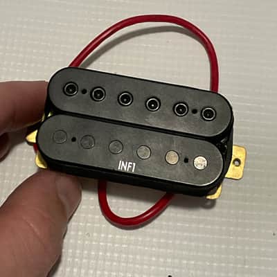 2000's Ibanez S470DXQM S Series INF1 Black Neck Humbucker Guitar Pickup 8.41k image 2