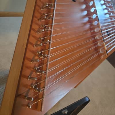HAMMERED Dulcimer Pigeon River Music/ Dale Ward Pigeon River string instruments Hammered Dulcimer 1990's vintage Excellent Conition image 2