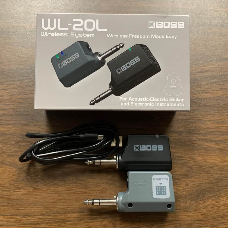 Boss WL-20L Wireless Guitar System 2018 - Black/Gray image 1