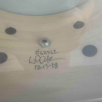 ~WOW!~ Pork Pie USA Custom 6.5x14 Quilted Hickory Snare Drum (Rm 4) image 6