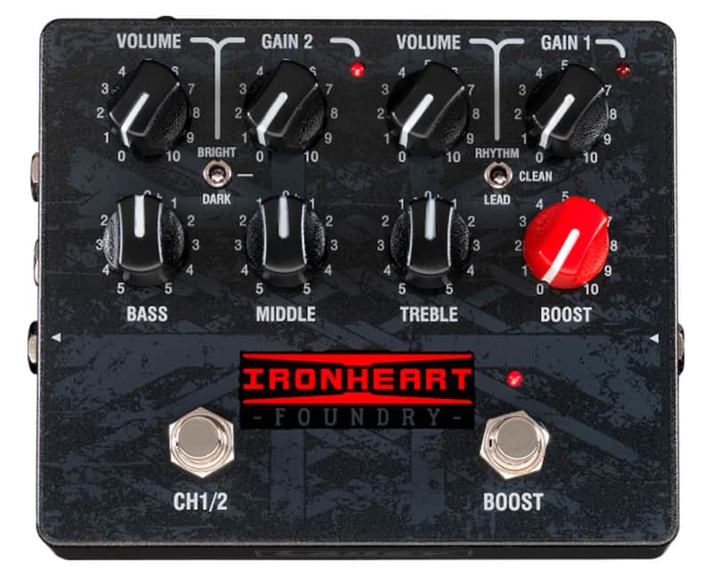 Laney Ironheart Loudpedal 60-Watt Twin Channel Guitar Amplifier Pedal - Open Box image 1