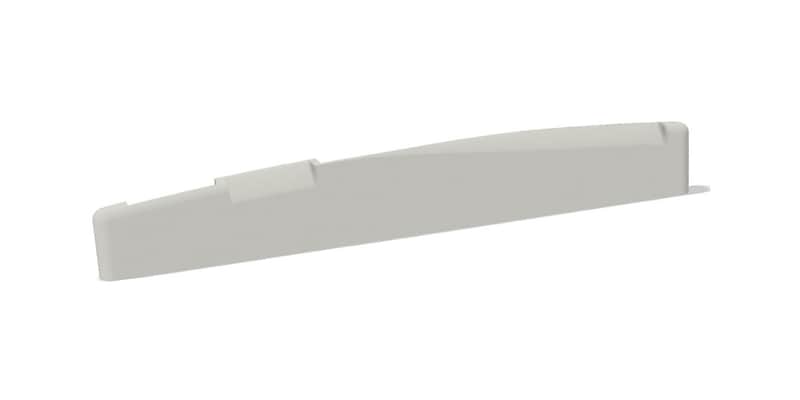 70 x 10 x 3.2 mm Compensated B with Slanted Bass Bone Saddle – Fits Some Post-2000 Epiphone® Guitars image 1