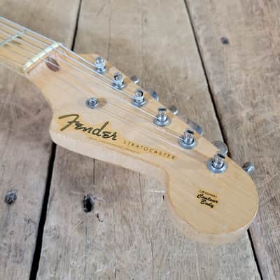Fender 1955 Stratocaster Sunburst One-Piece Ash Body Excellent image 7
