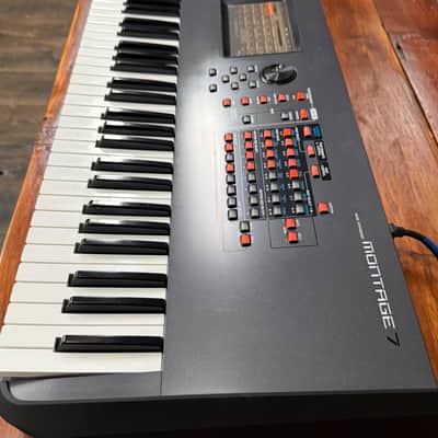 Yamaha Montage 7 Flagship Synthesizer 2019 - Present - Black