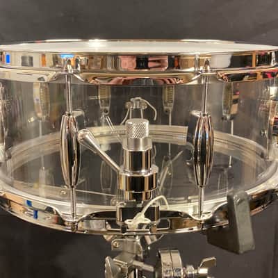 David Frangioni Collection, Trick Drums USA -Clear Acrylic 5.5x14" Buddy Rich Prototype 100th Anniversary Snare Drum image 7