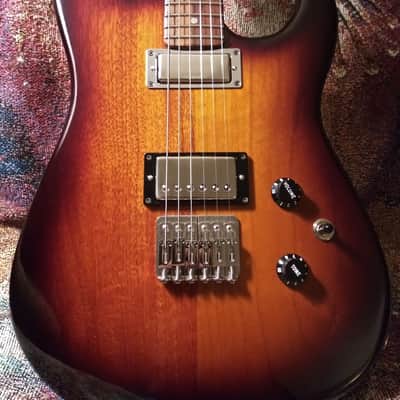 Custom Guitar AS 3D 100 Pavel made 2019 Burst 2019 Tobacco Burst with Altered States Body/Bridge image 3