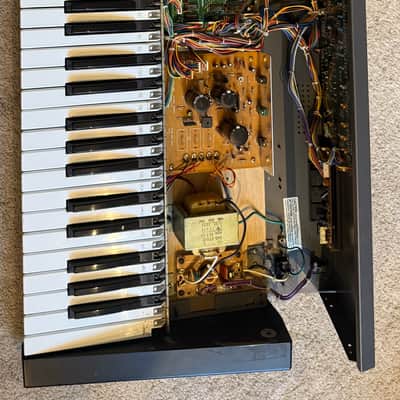 1984 Roland Juno-106 61-Key Programmable Polyphonic Synthesizer 1984 (all VCA/VCF chips replaced) with Hard Shell Case image 6