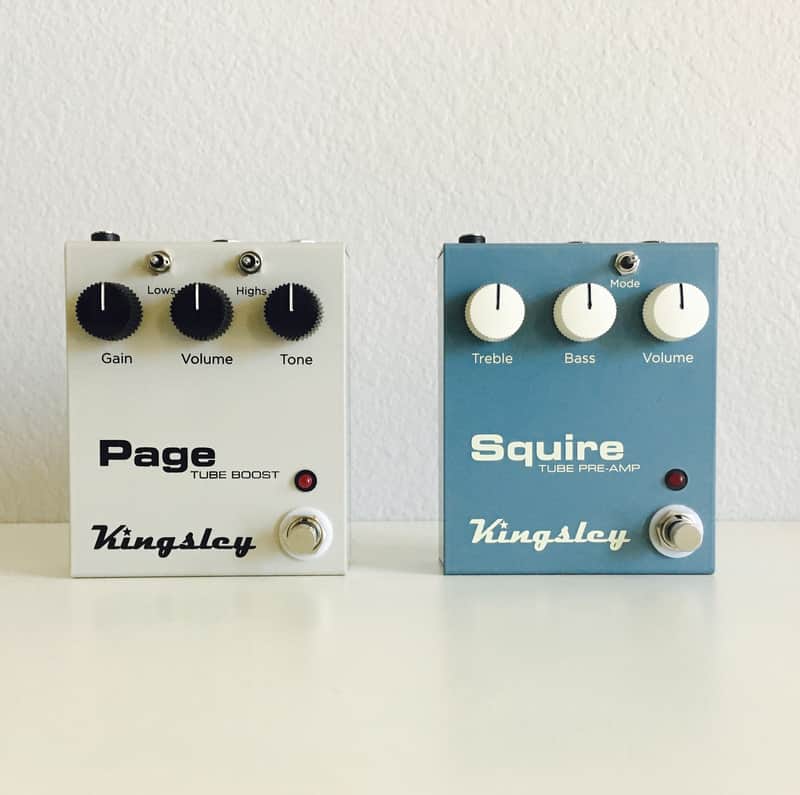 Kingsley Squire Dumble Tube Preamp and Page DS Overdrive Pedal image 1