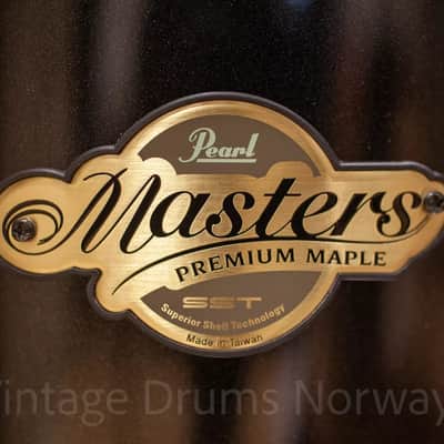 Pearl Masters Maple Premium MMP 10×8 Tom – Diamond Black image 6