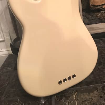Fender American Standard Precision Bass 2009 Olympic White w/ Rosewood  MINT-Upgraded ATA Case image 3