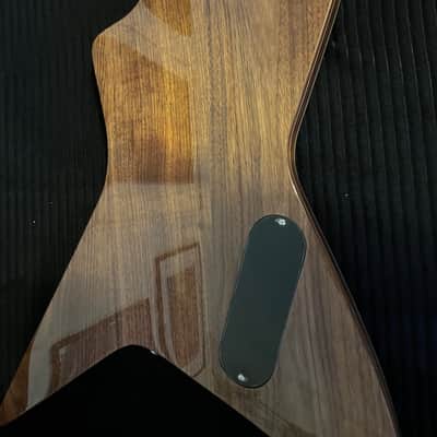 Dunable Evil Instruments Claudio Sanchez Signature The Jackhammer Left-Handed 2025 - Present Natural Walnut image 6